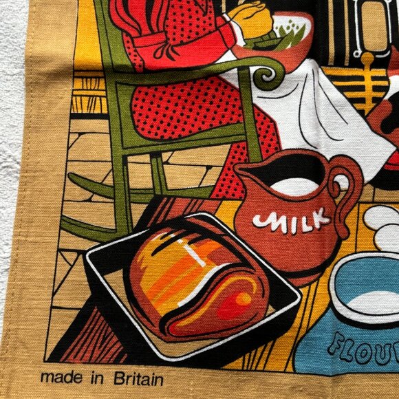 Yorkshire Pudding Souvenir Cotton Kitchen Towel Wall Hanging - Picture 5 of 11